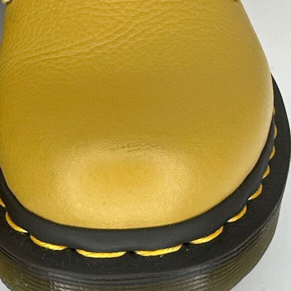 NIB Women's Dr. Martens Women's Pascal 1460 Mustard Combat Boot W8 - Picture 9 of 10